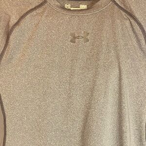 Under Armour Heathered Gray Performance Tee